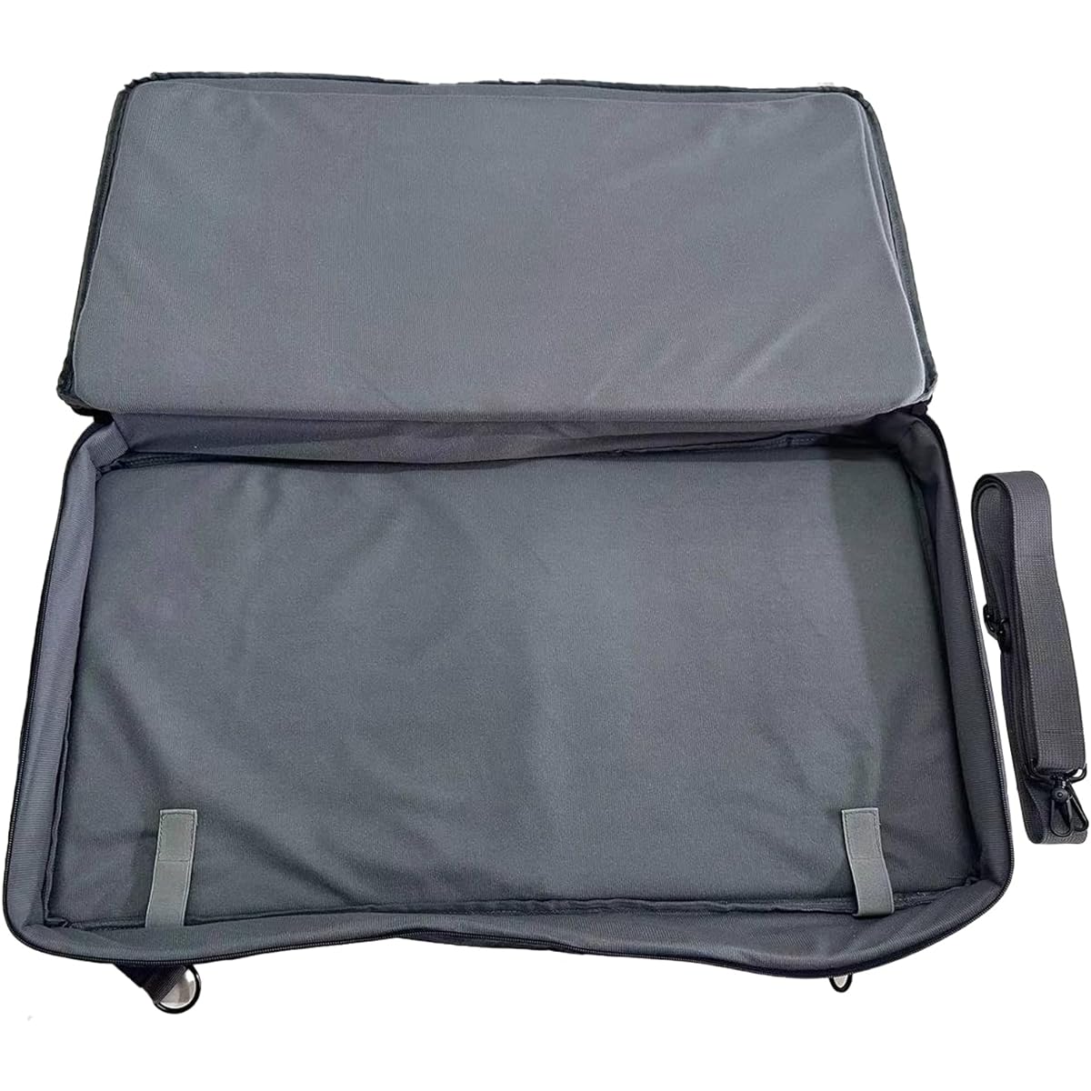 Hzycwgone Portable DJ Controller Carry Travel Case Shoulder Bag Backpack for Pioneer DJ DDJ-FLX6/DDJ SX SX2 SX3 DJ Controller, Headphones, Tablet, Cables, Charger and Accessories (Blue Gray)