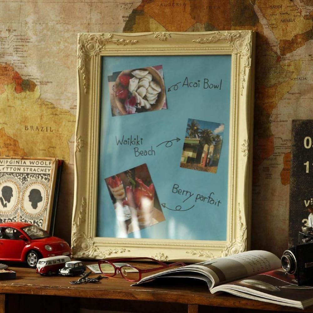 SPICE OF LIFE Photo Frame Antique Style Picture Frame ANCIENT Ivory L Size 38 x 48cm Photo Frame SQM820LIV