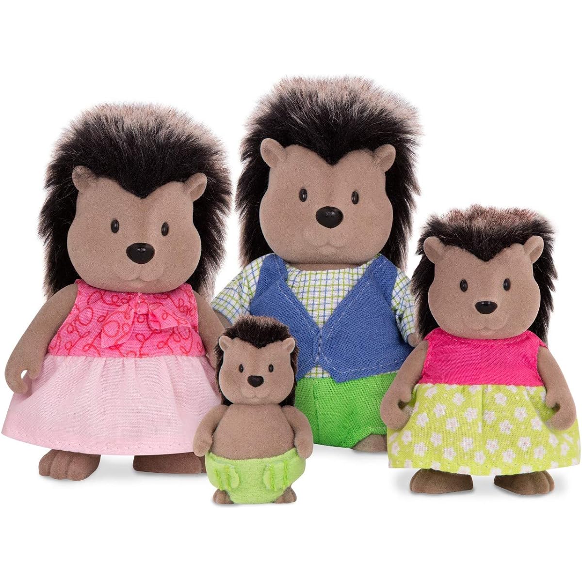 Li'l Woodzeez 255-W6461 The McBristly Palm Family with Storybook