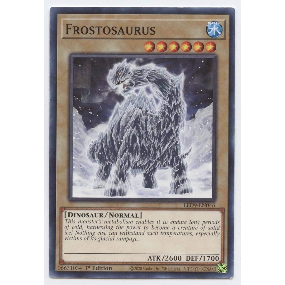 Frostosaurus - LED9-EN046 - Common - First Edition
