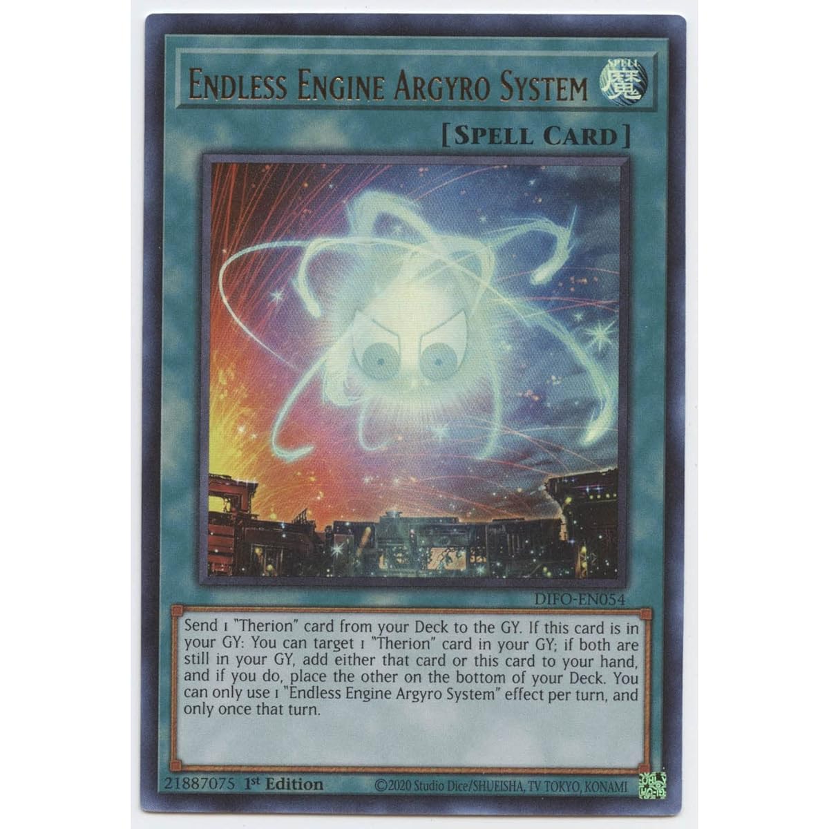 Endless Engines Argyro System DIFO-EN054 Ultra Rare First Edition