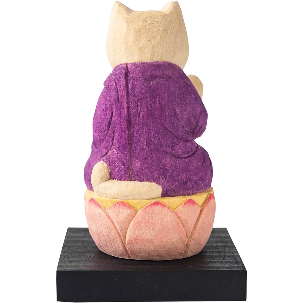 Cat Buddha Amitabha Tathagata (Guardian Principal Image of the Year of the Dog and Pig) Buddha Shop Sakai Prototype Supervision_Twelve Zodiac Guardian Principal Image Beckoning Cat Maneki Cat Ornament (NB8 Amida