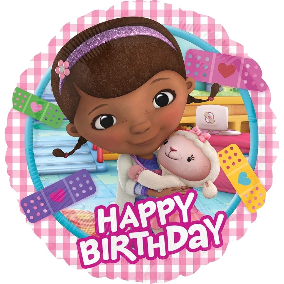 Doc McStuffins Party Supplies 2nd Birthday Balloon Bouquet Decorations