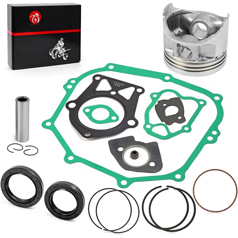 285cc Oversize Bore 0.50mm Piston & Ring Gasket Seal Kit Compatible with YAMAHA Golf Cart G2 G5 G8 G9 1985-1995 G11 1993-1194