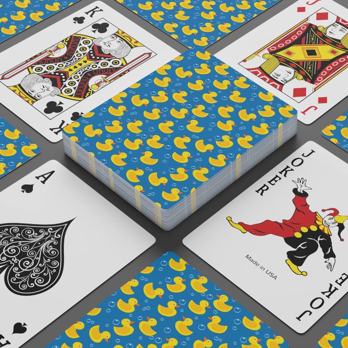 Brian Bula Rubber Duck Playing Cards - Unique Poker Cards with Cute Rubber Duck
