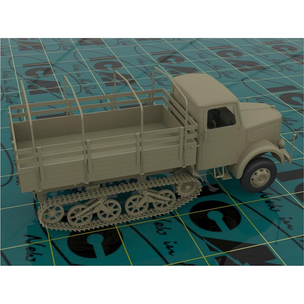 ICM 1/35 German Army KHD S3000/SS M Maltia Plastic Model 35453