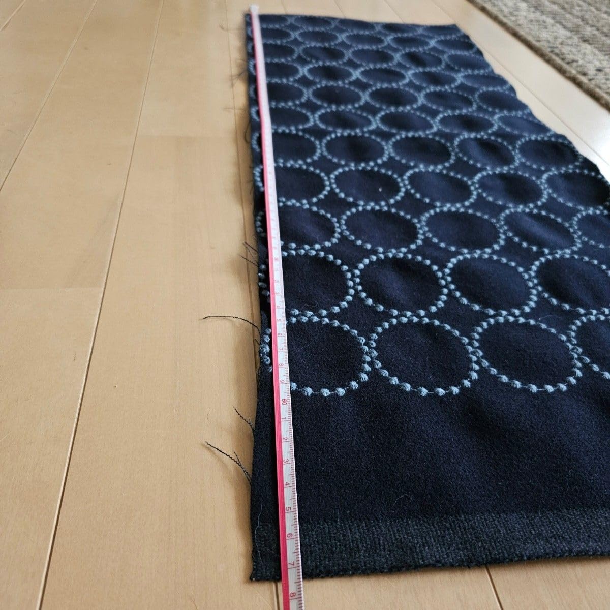 Tambourine Indigo Mina Perhonen Fabric Scraps