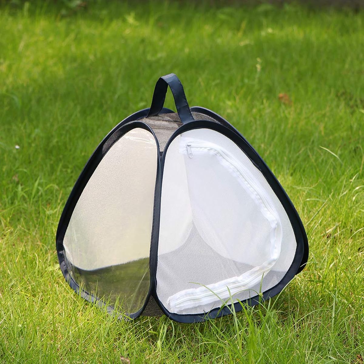 RESTCLOUD Mini Butterfly Habitat Insect Mesh Cage Bug Terrarium Pop Up 11" H x 11" L