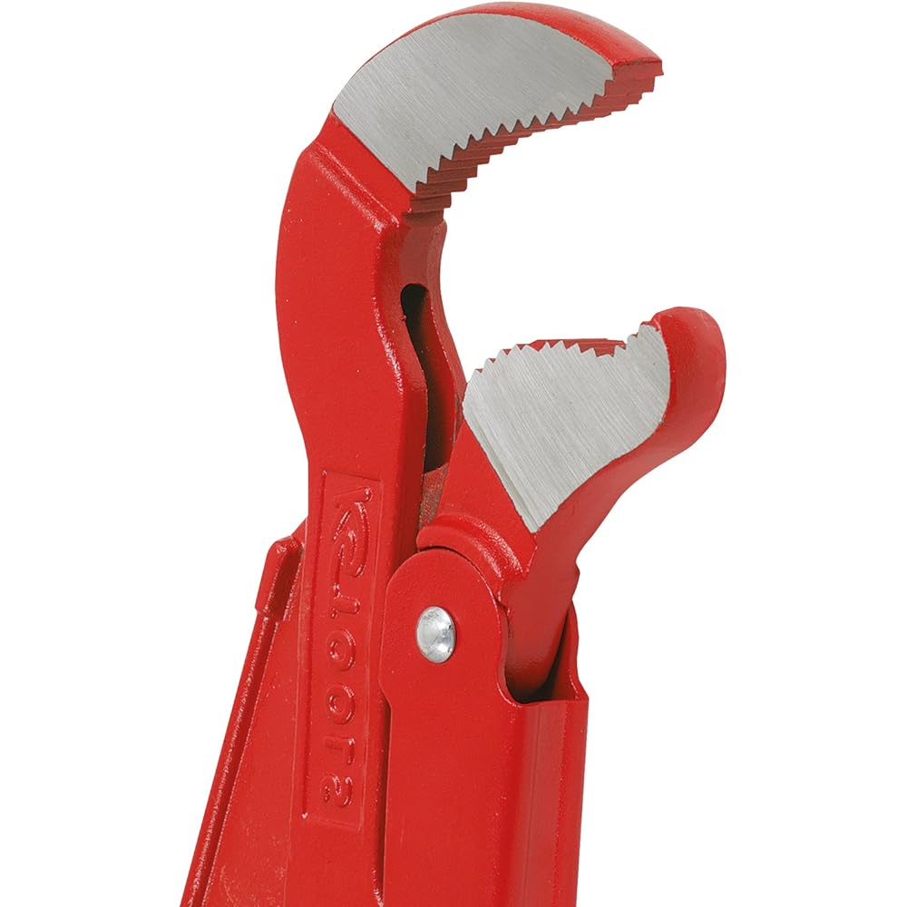 KS TOOLS Swedish pattern pipe wrench 45° angled set Swed. pattern pipe wrench 45° angled set 113.2100