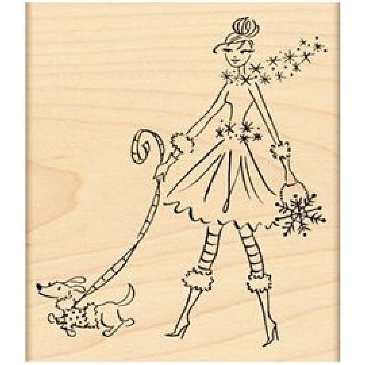 Penny Black Rubber Stamp 3.5" x 4" - Sparkles and Spots
