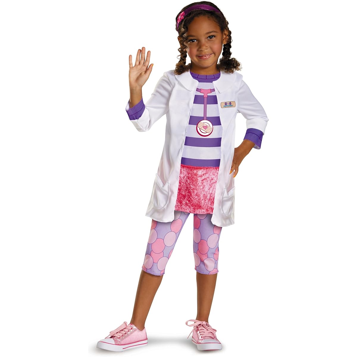 Doc Doc is a toy doctor costume, costume for children and women DOC CHILD CLASSIC Size: M