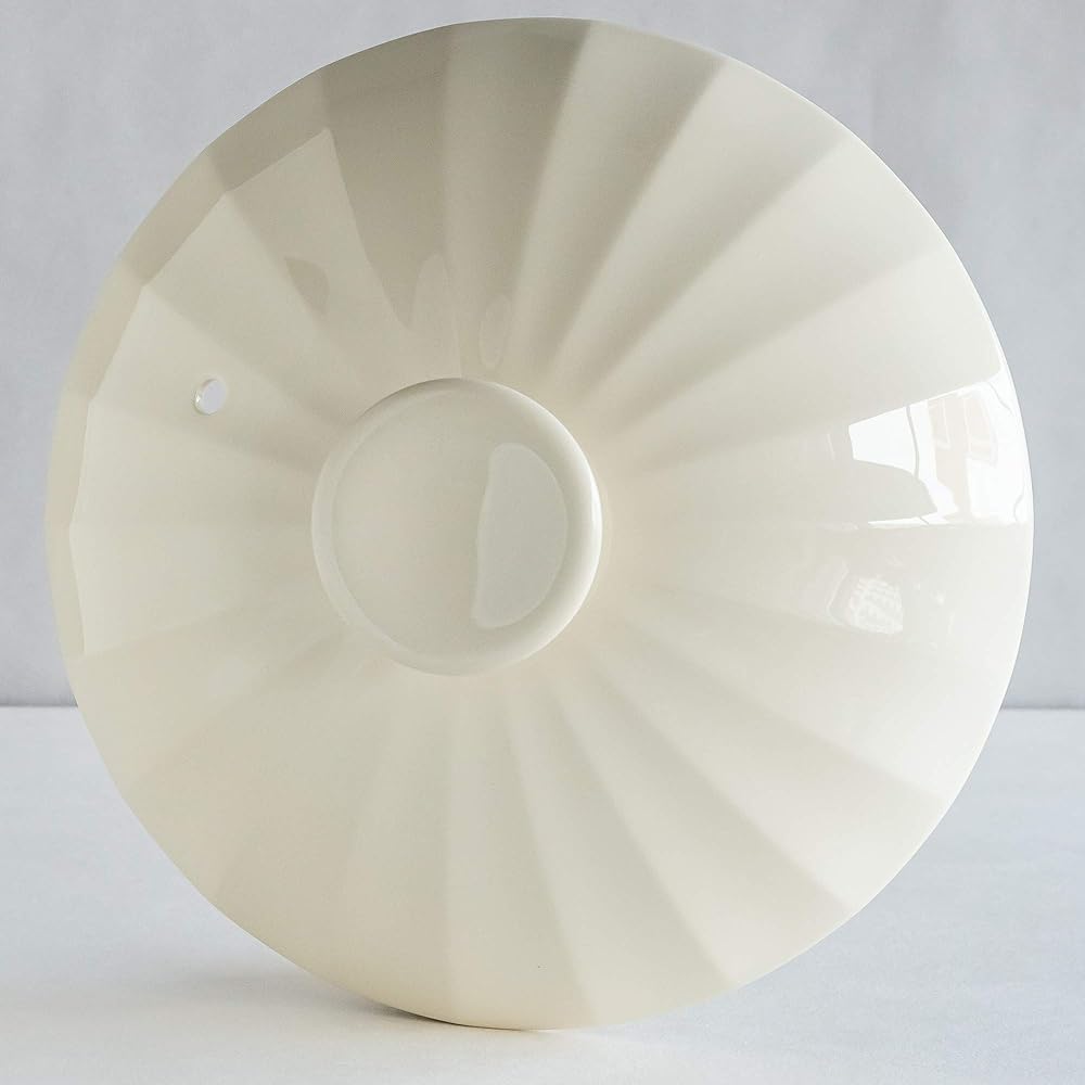TAMAKI Earthen pot Thermatech Casa for 3-4 people, Ivory, Diameter 29.5 x Depth 25.3 x Height 13.7 cm, Microwave, oven, open flame, IH compatible, does not easily boil over, lightweight T-920992
