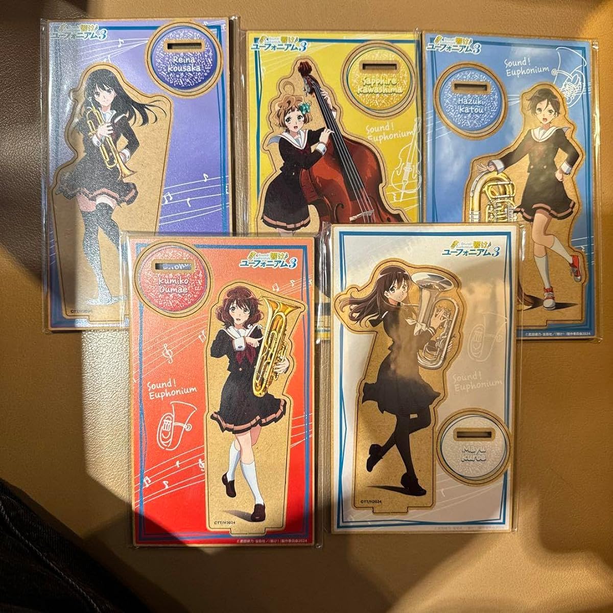 Sound! Euphonium Karaoke no Tetsujin Karatetsu collaboration acrylic stand all types
