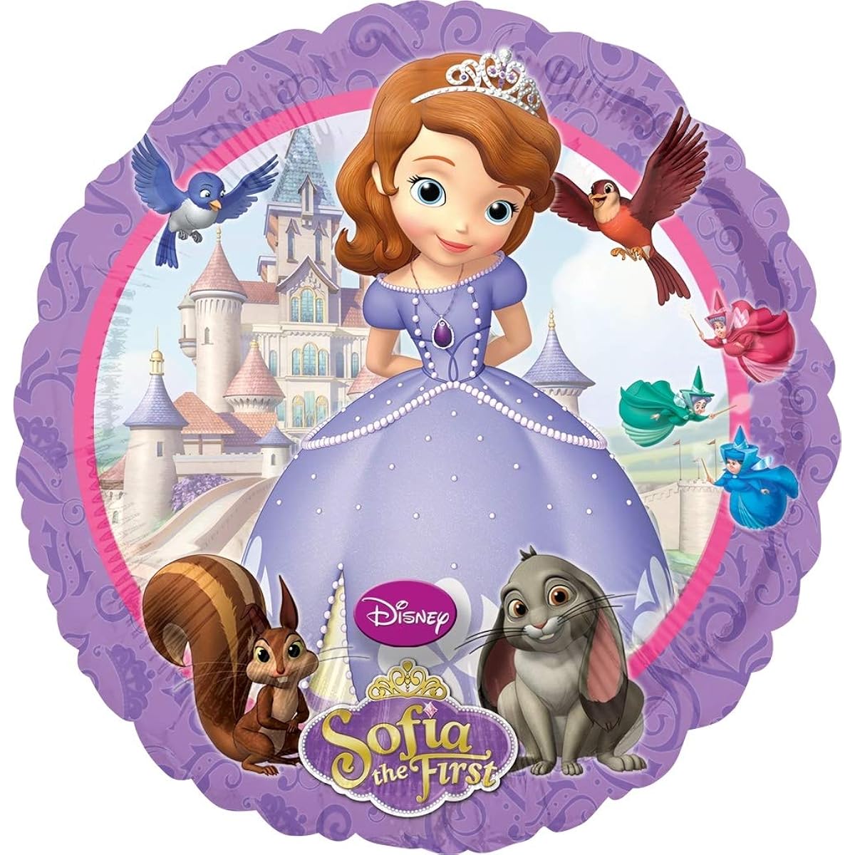 Amscan International 3268401 "sofia The First" Foil Balloon Bouquet …