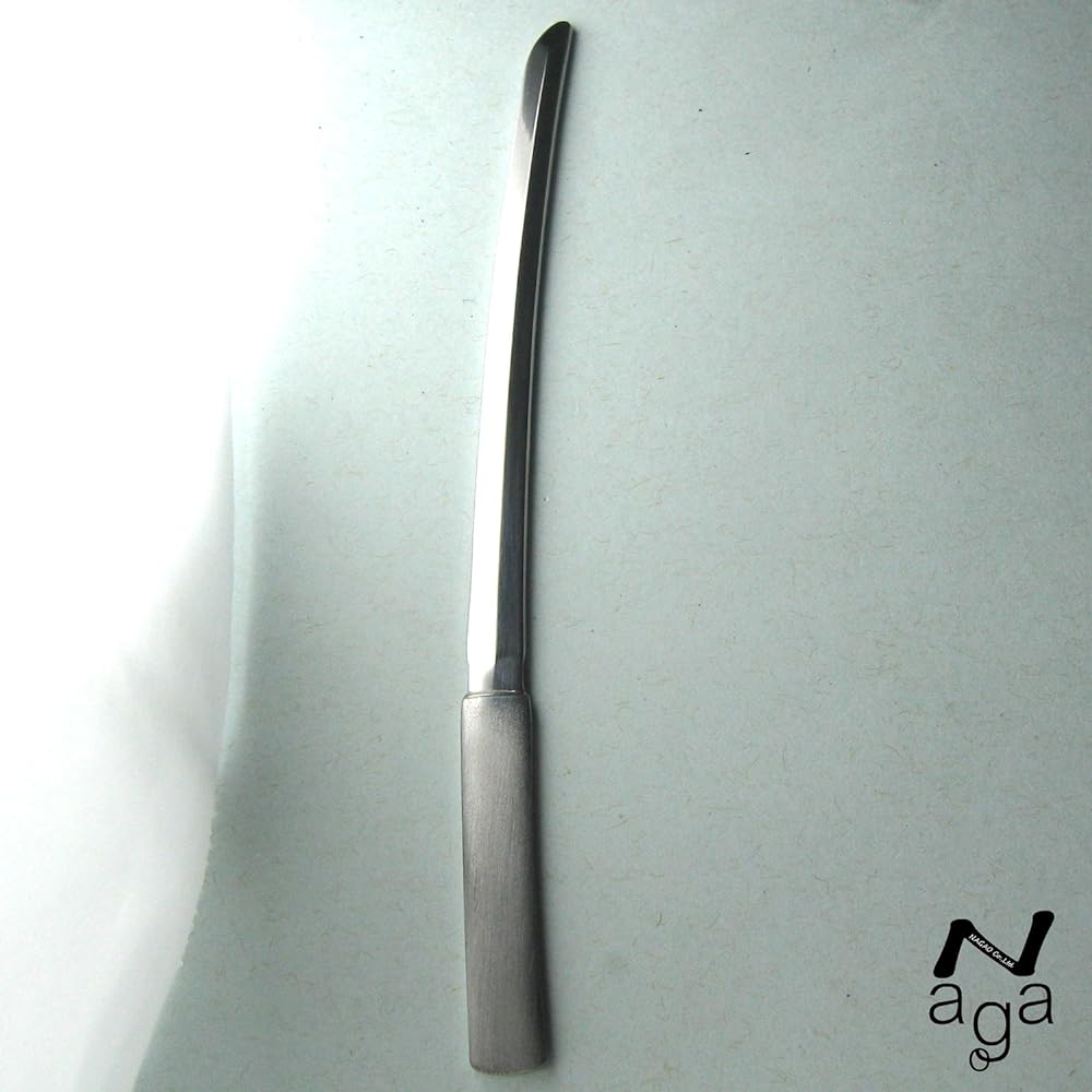 Nagao Japanese Sweets Yokan Pick Knife Japanese Sword Set of 12 Made in Japan