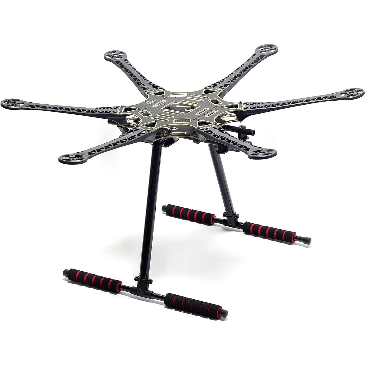 S550 Hexacopter Frame Kit 6-Axis Drone Frame with Carbon Fiber Landing Gear