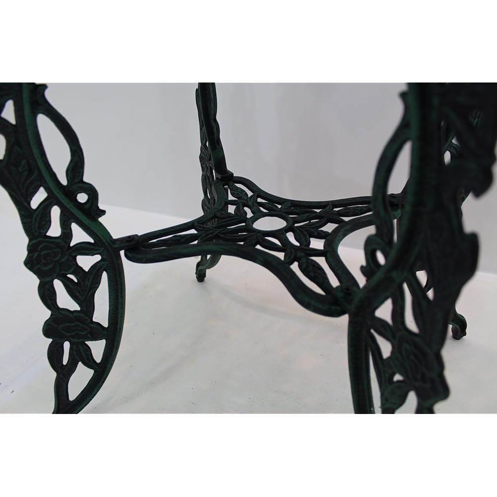 rose garden square table