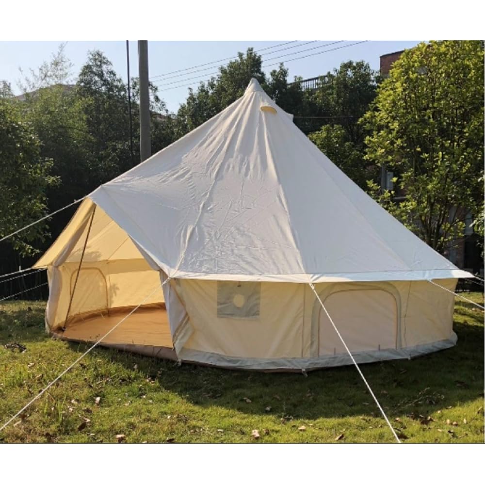 3-6m 900D Oxford cloth yurt tent, four seasons tent tent suitable for family outdoor camping Bell Tent