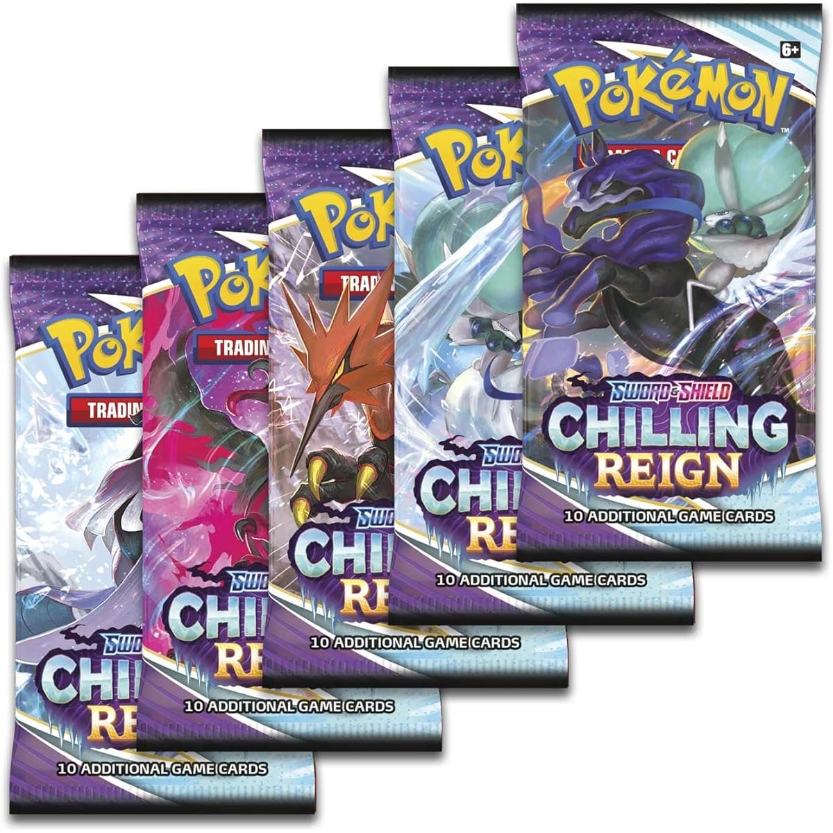 Pokemon Sword & Shield Chilling Rain Build & Battle Booster Kit