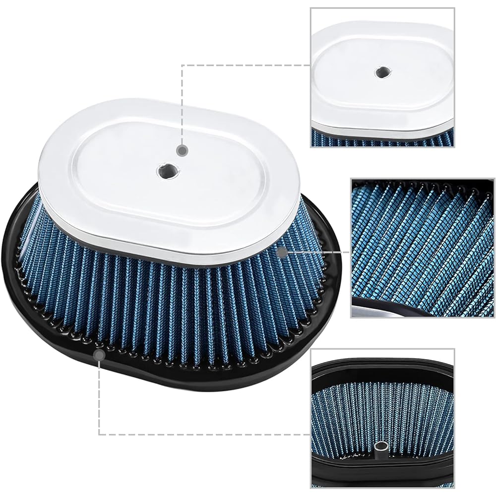 Air Filter Cleaner ATV 2XJ-14451-00-00 Yamaha Blaster 200 YFS200 YFS 200 1988-2006 / Breeze 125 YFA125 YFA 125 YFA1 1989-2004