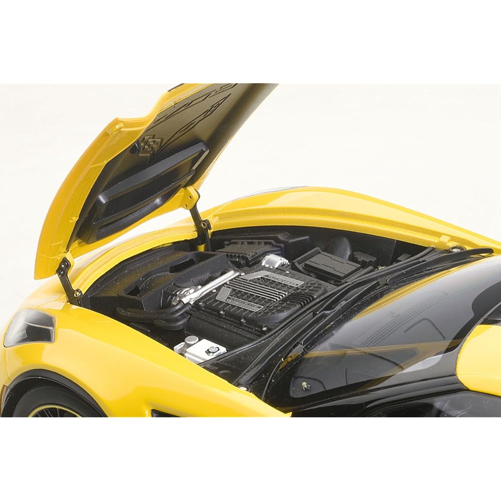 AUTOart 1/18 Chevrolet Corvette (C7) Z06 C7.R Edition (Yellow) Completed Product