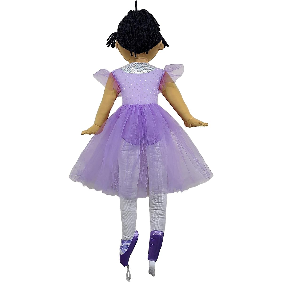 Anico Well Made Play Doll for Kids, La Bella Ballerina, Hispanic, 36" Tall, Lavender