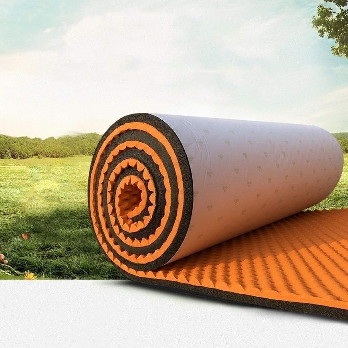 1 square meter sound absorbing cotton, orange thicken acoustic panel dance studio club decoration soundproof wallpaper