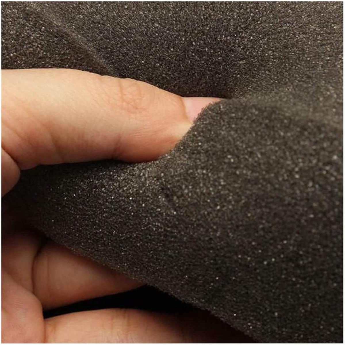 IZO All Supply Soundproofing Foam Sheet 1" x 24" x 72" Charcoal Upholstered Foam Pad Studio Soundproofing Pad Packing Foam Daybed Chair Cushion Foam Mattress Topper