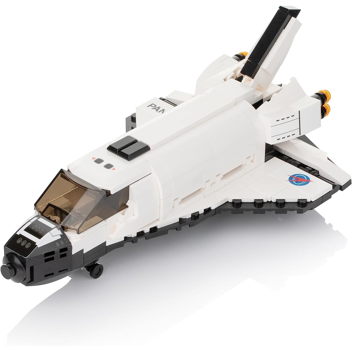 Block Builder Space Shuttle Building Blocks Set (352 Pieces) Space Series for Kids and Adults