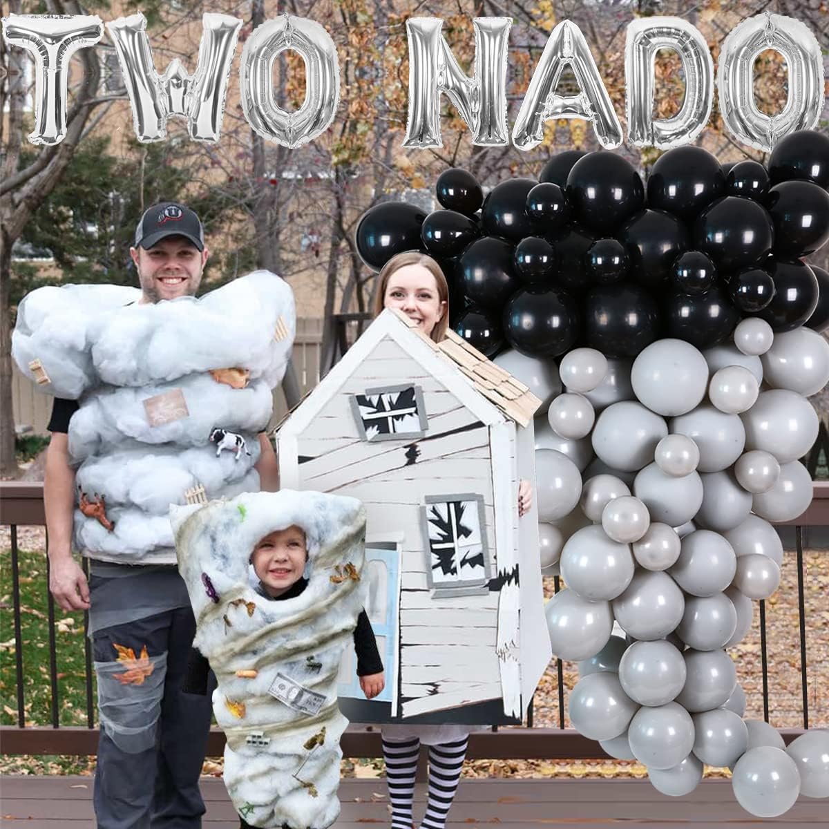 Twonado Birthday Party Decorations Tornado Birthday Decorations Tornado Theme 2nd Birthday Party Supplies 2nd Birthday Party Supplies 2 Nerd Banner Cake Topper Balloons for 2 Year Old Girls and Boys