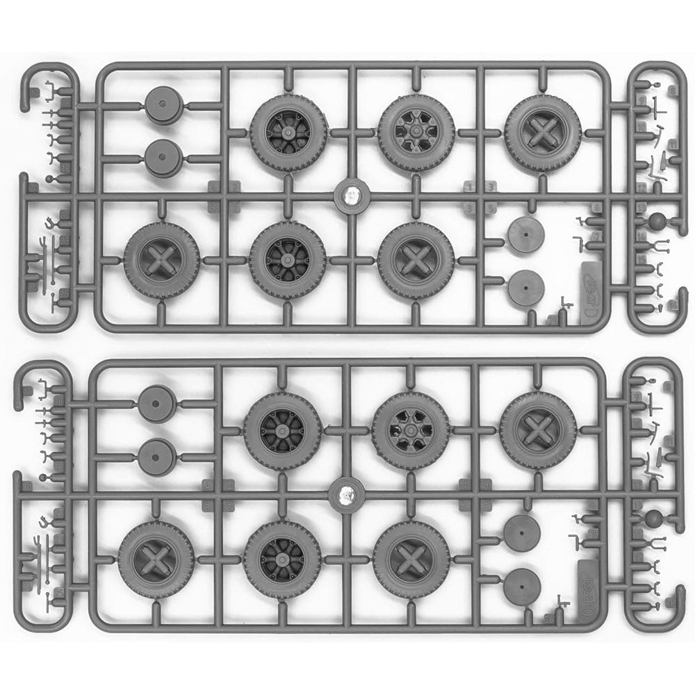 ICM ICM 1/35 German Wehrmacht Radio Track Set Plastic Model DS3509