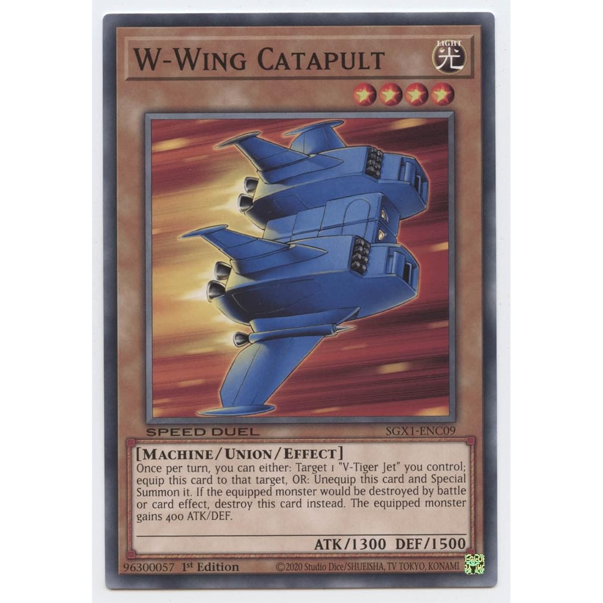 W-W Wing Catapult - SGX1-ENC09 - Common - First Edition