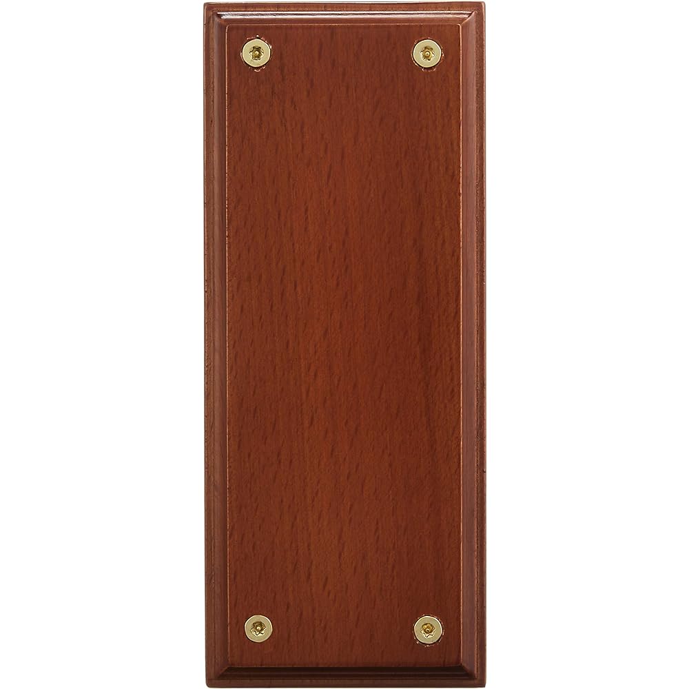 EMPEX Weather Meter Temperature Hygrometer Super EX Gallery Weather Meter Temperature Barometric Humidity Display Stand Made in Japan Brown EX-744 36x14.3x5.5cm