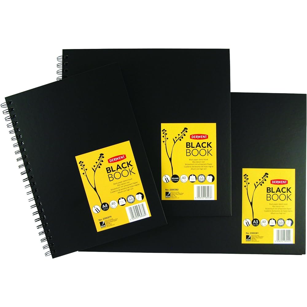 Derwent Black Book Sketchbook A3 2300381