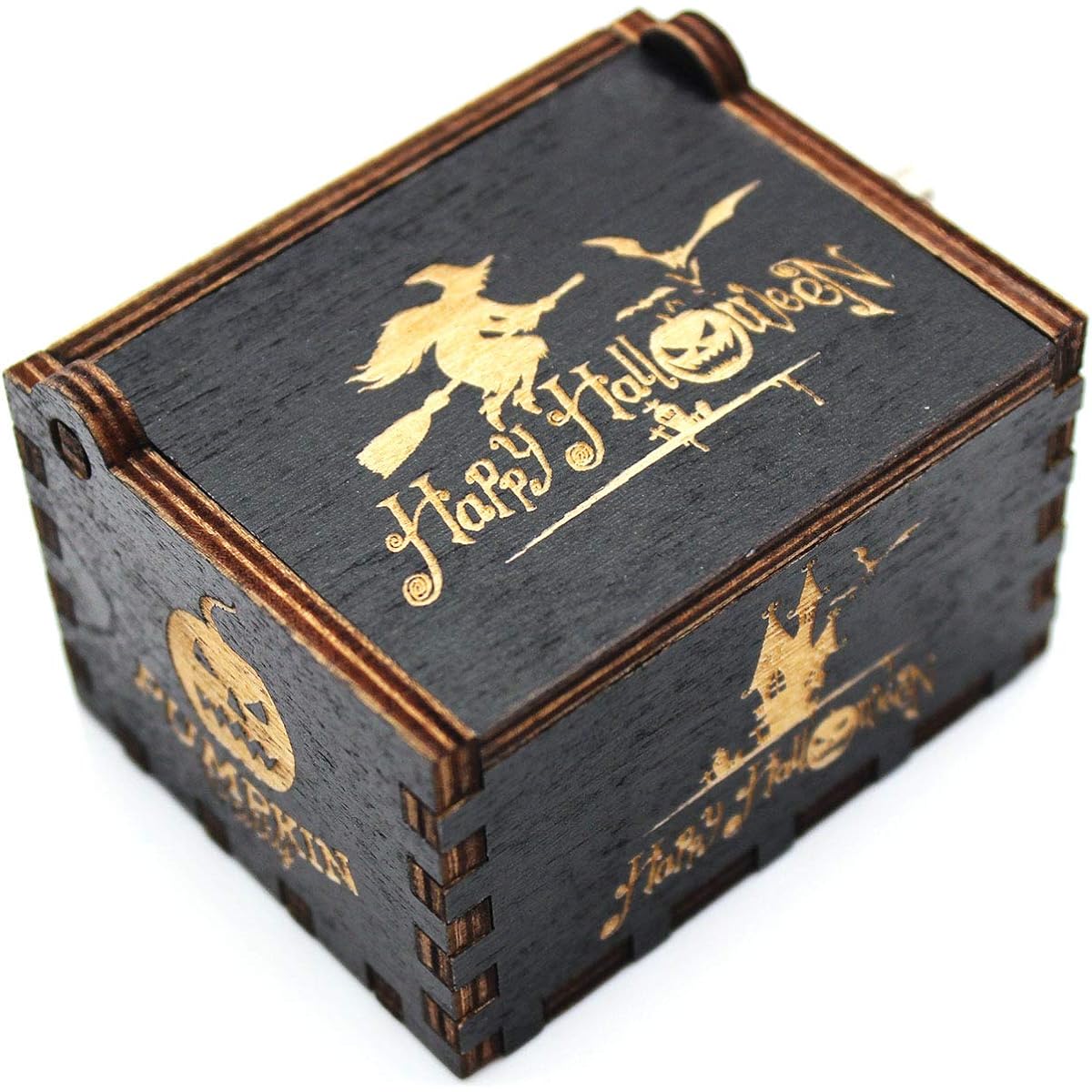 Buildinest Halloween Music Box - Halloween Gift for Women, Kids, Daughter, Son - 1 Piece (Witch)