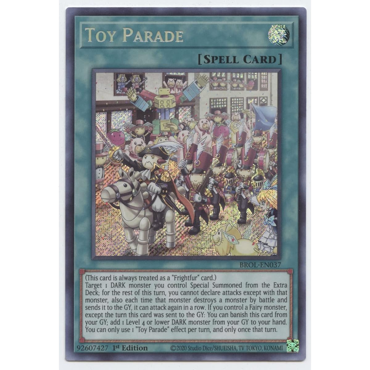 Toy Parade BROL-EN037 Secret Rare First Edition