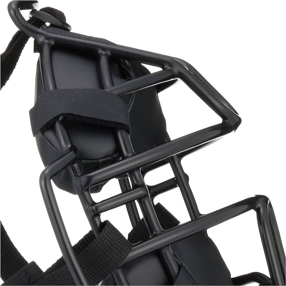 ZETT Protective Equipment Softball Mask for Catcher and Referee BLM5190B SG Mark Compatible Product