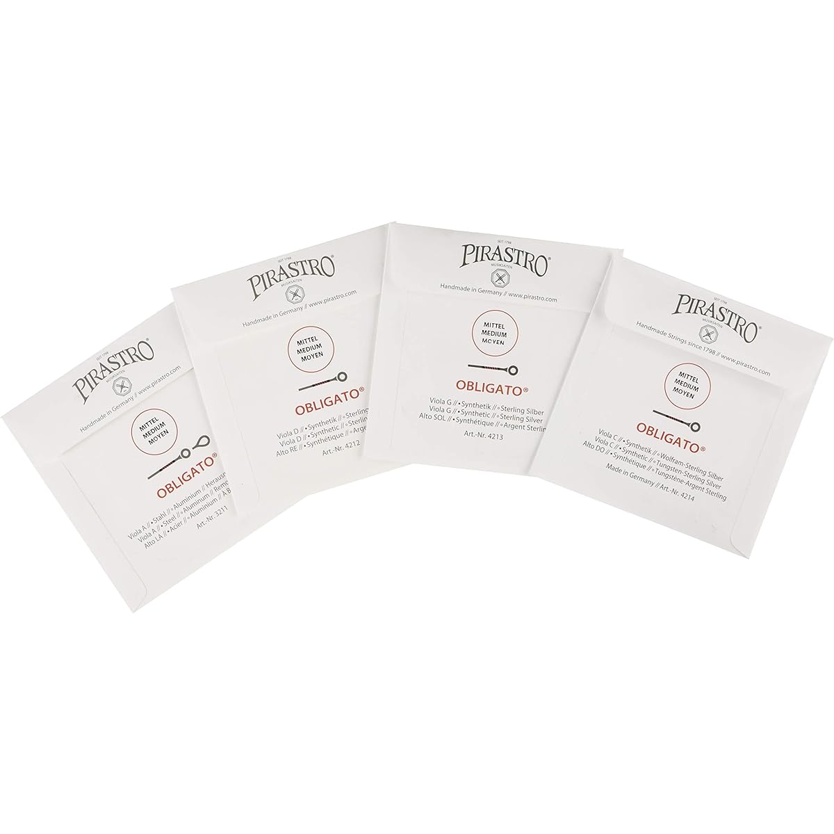 Obligato OBLIGATO viola string set