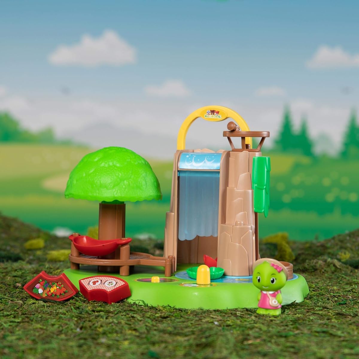 Fat Brain Toys Timber Tots Fantastic Waterfall Classic Imaginative Play For Ages 2+