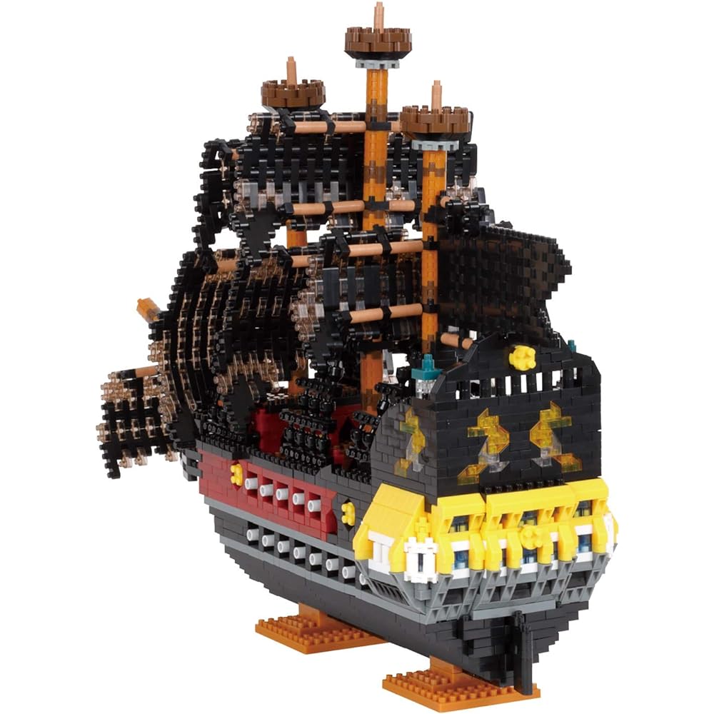 Kawada Nanoblock Pirate Ship Deluxe Edition NB-050