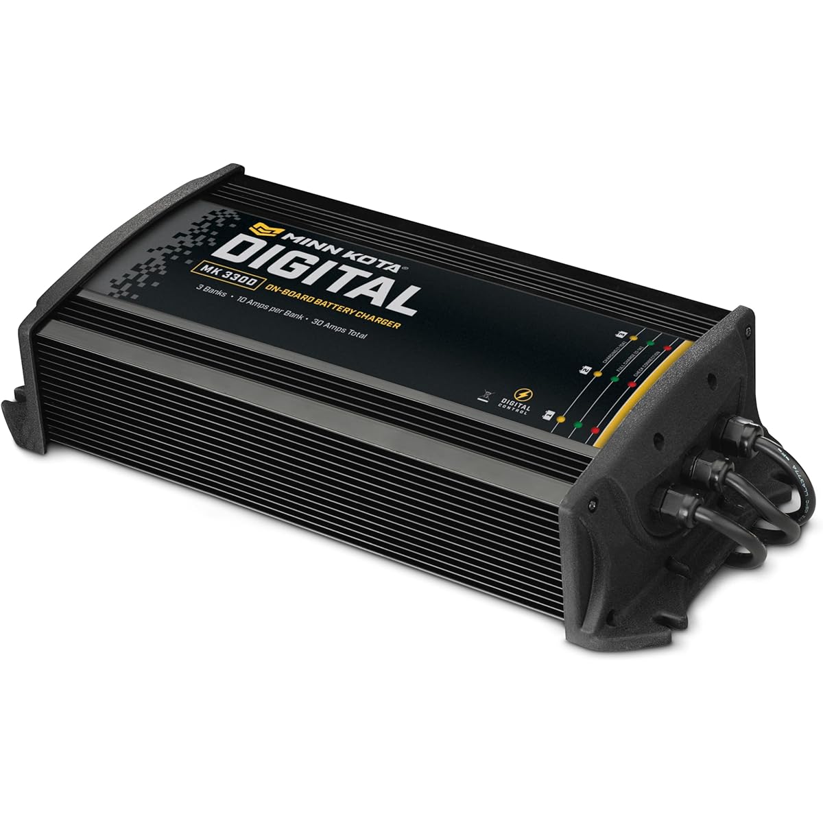 Johnson Outdoors - Minnkota Mk 330D On-Board Battery Charger (3 Banks, 10 Amps Per Bank)