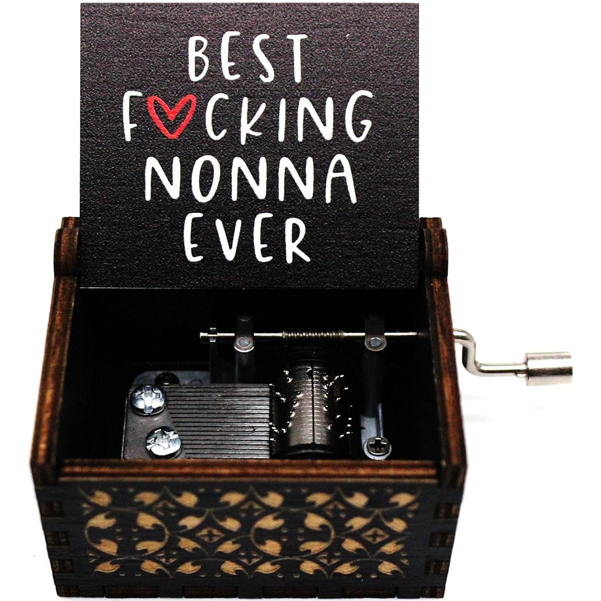 ukebobo Wooden Music Box You are My Sunshine Music Box Nonna Gift for Grandma 1 Set (FK)