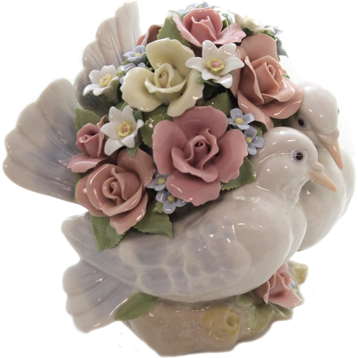 Cosmos Gifts 80000 Love Bird Music Box Black