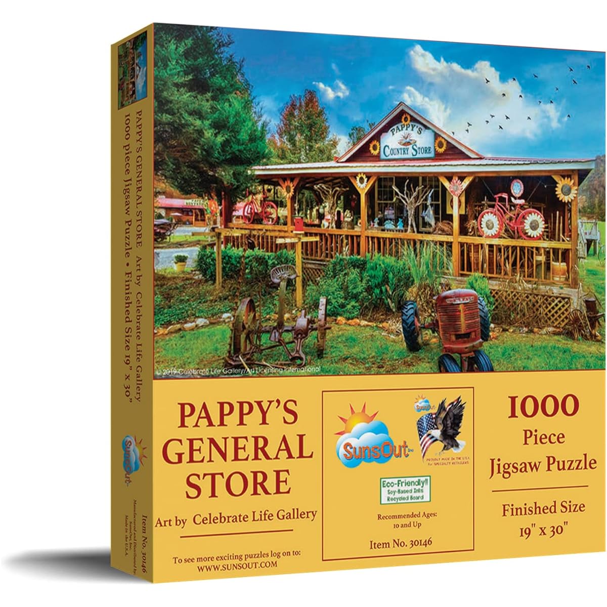 SUNSOUT INC Papa's General Store 1000 Piece Jigsaw Puzzle