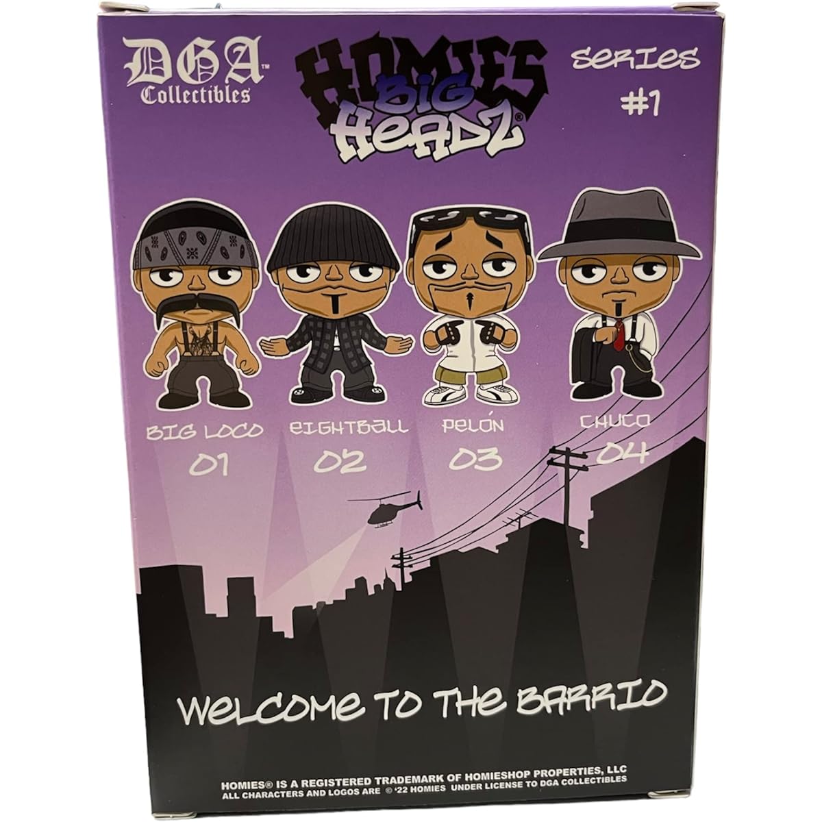 Homies Big Heads “PELON” Series #1