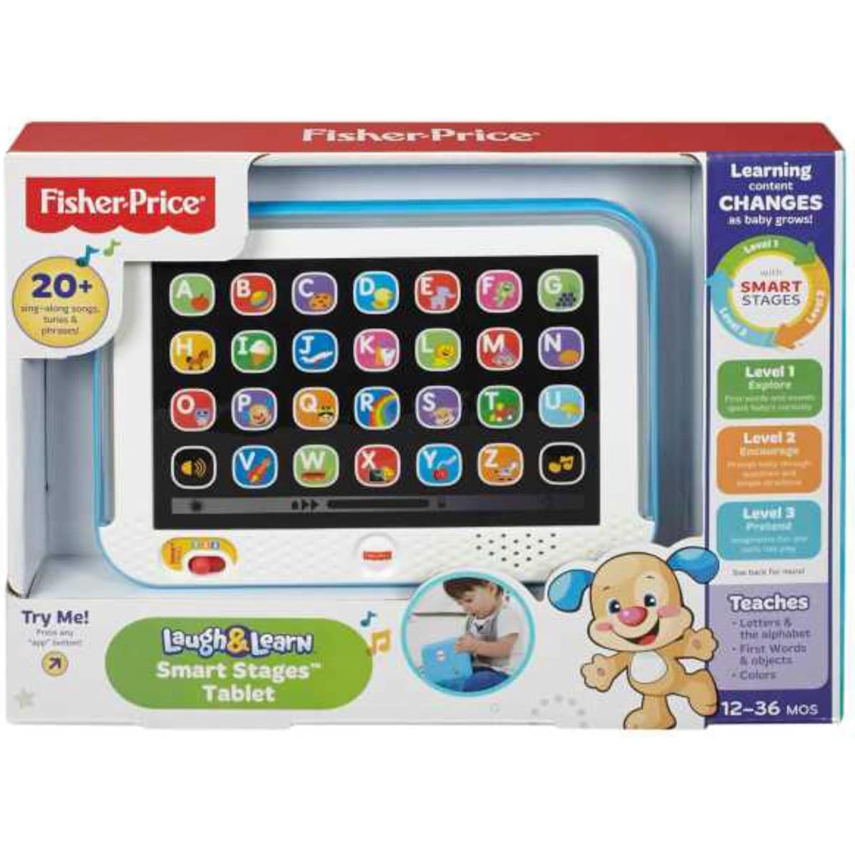 Fisher Price Laugh & Learn Smart Stages Tablet - Blue