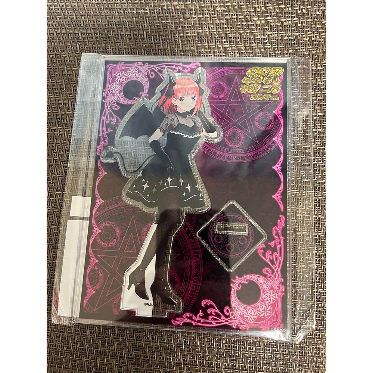 The Quintessential Quintuplets Karaoke no Tetsujin Maou Acrylic Stand Embarrassed Face Nino