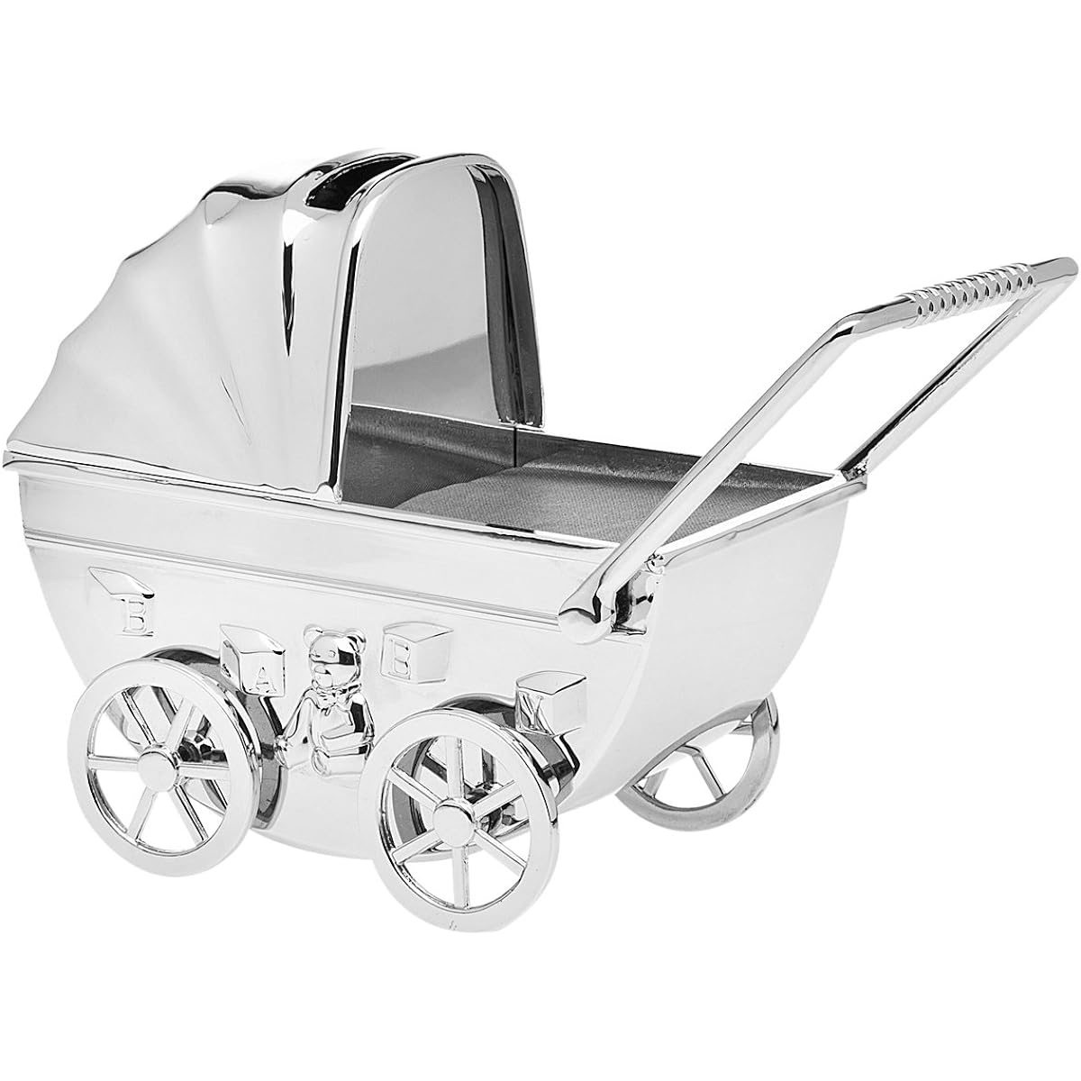 Godinger 12196 Baby Carriage Money Bank