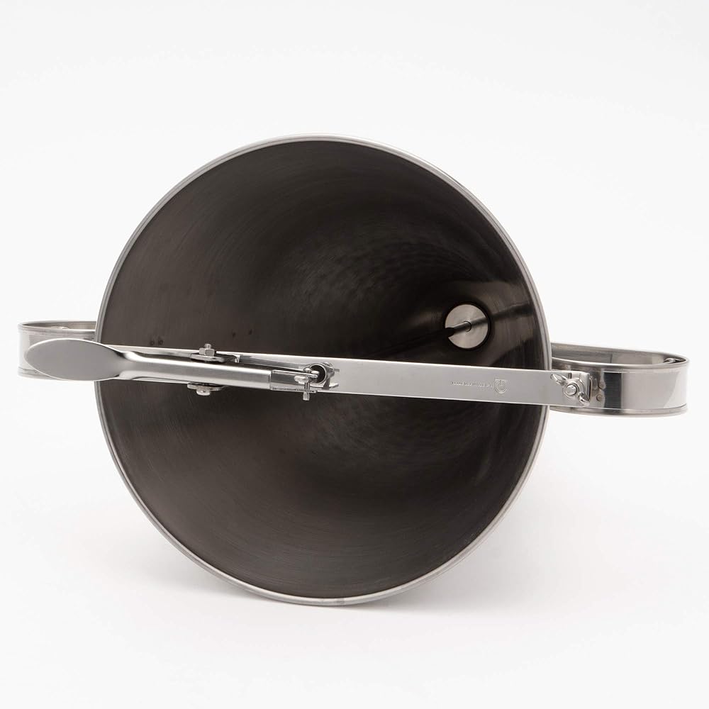 Endo Shoji TKG Takoyaki Powder Seed Dropper Large Made of stainless steel, rust resistant and hygienic Durable and long lasting Diameter x Width (including handle) x Depth (mm) 205 x 320 x 320 Caliber (mm) 12 Commercial use WTN01001