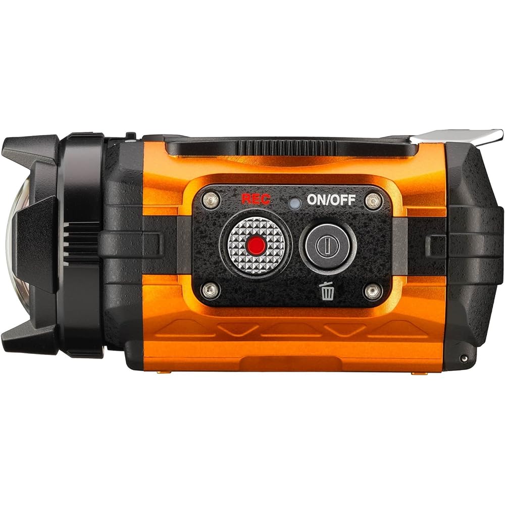 RICOH Waterproof Action Camera WG-M1 Orange WG-M1 OR 08286